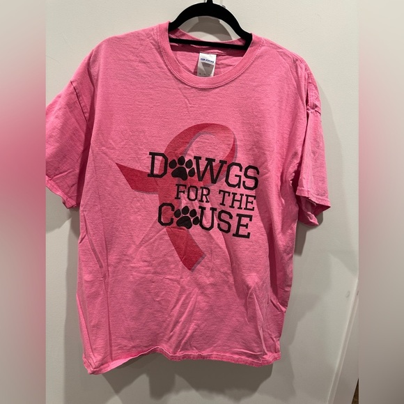 Pink Dawgs for the Cause women’s T-Shirt - Picture 1 of 3